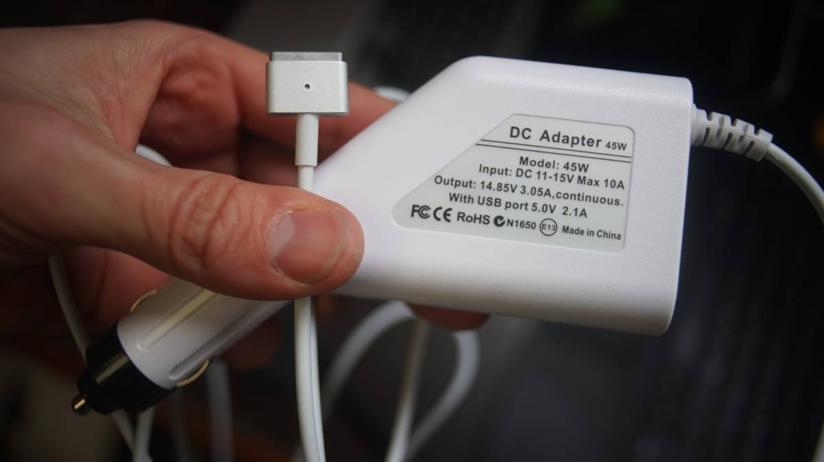 car charger for macbook air 2013