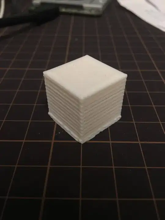 Calibration cube - Flow: 98%