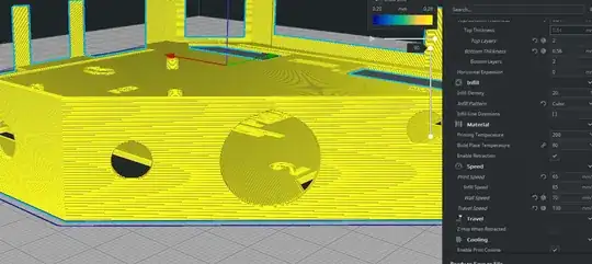 Model in CURA 3.6.0