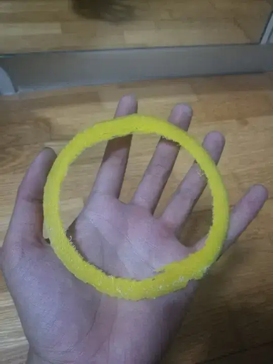 Part of brim that stopped printing