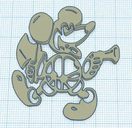 Photo of the top of a printed Benchy with minor stringing problems Photo of the top of a printed benchy with minor stringing problems