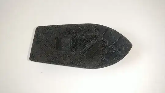 A failed benchy I printed