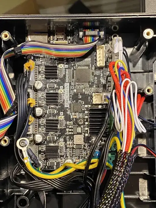 Photo of Ender 2 Pro motherboard version 4.2.3