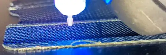 Raft initial extrude does not stick but the rest does