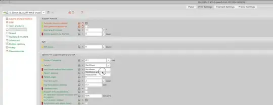Print Settings - Support Material - Pattern settings