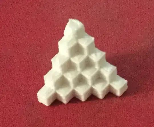 A sample step-cube