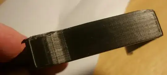 The opposite side of the previous model with no bubbles