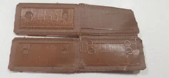 Failed 3D print part