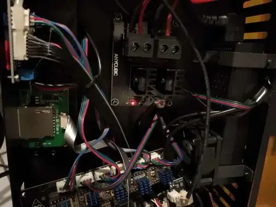 Close up photo of Trigorilla controller board Close up photo of Trigorilla controller board