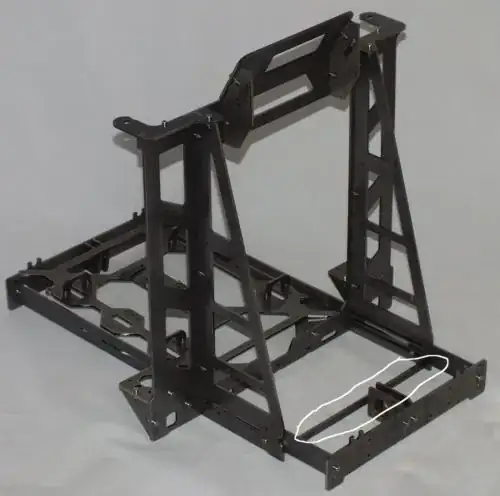 Long thin rod placement