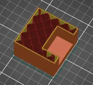 Screenshot of the preview of a 3D model in PrusaSlicer Screenshot of the preview of a 3D model in PrusaSlicer