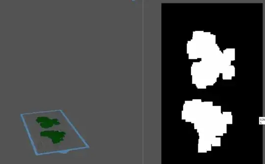 layer image from resin printer slicer