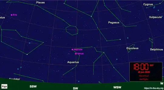 Screen shot from in-the-sky.org's planetarium mode