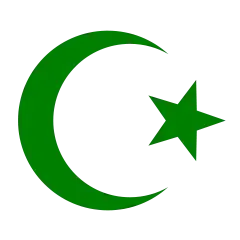 Ancient symbol for a lunar occultation (please disregard whatever it is interpreted to stand for today)