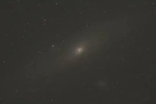 M42 Light Polluted Simulation