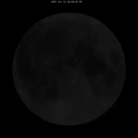 Tidal locking of the Moon with the Earth