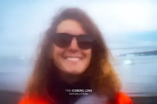 I made a CAMERA LENS with an ICEBERG, Mathieu Stern