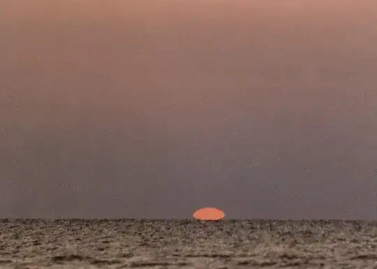 sunset images taken by George Kaplan, of the U. S. Naval Observatory