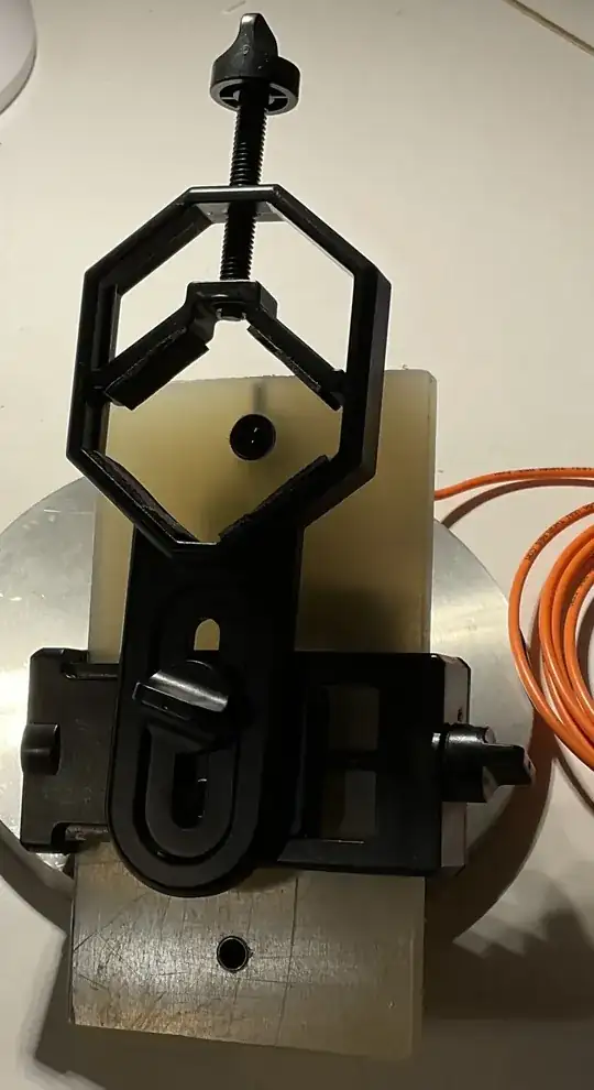 Telescope eyepiece to fiber optic interface