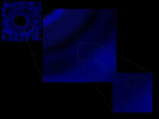 Zooming into the ALMA picture