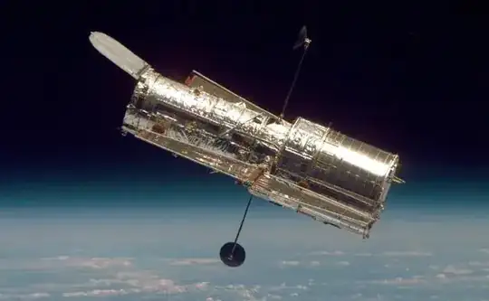 hubble telscope in space