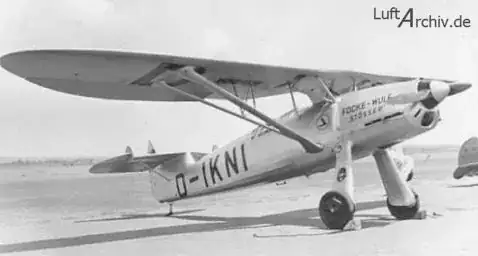 Focke-Wulf 56 high-wing monoplane