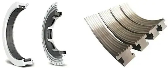 Carbon and labyrinth seals