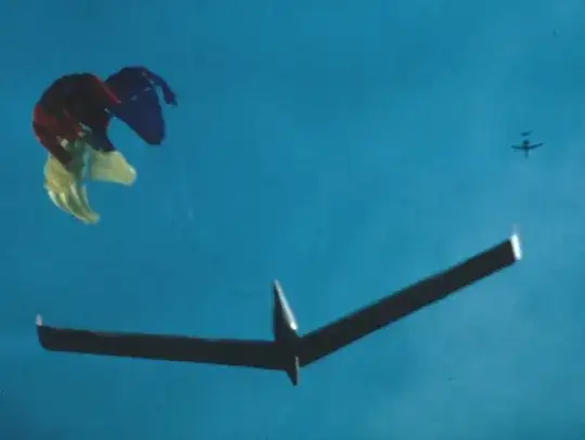 Model test of the SB-13 parachute rescue system