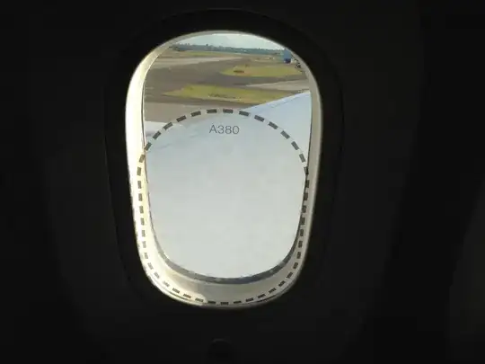 A380 787 window comparision