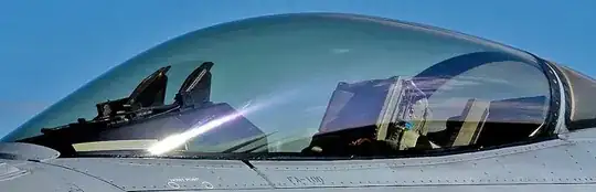 F-16 canopy