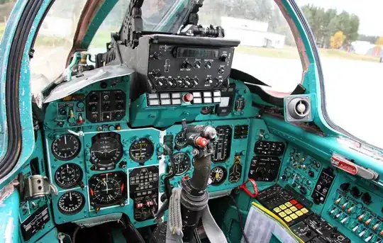 MiG-31 cockpit