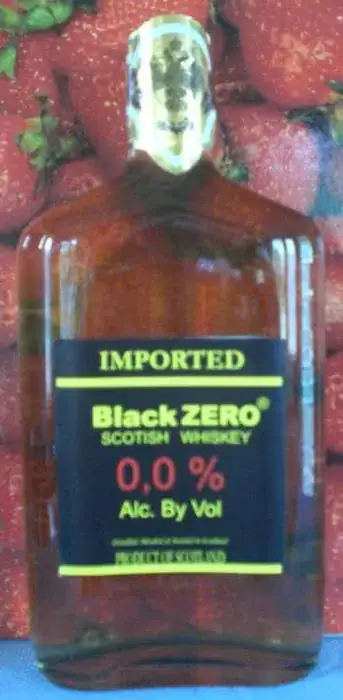 Black Zero Scotch Whiskey