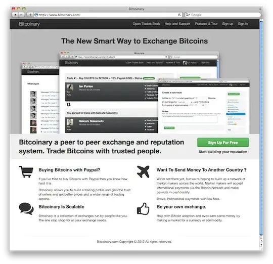 Bitcoinary Screenshot