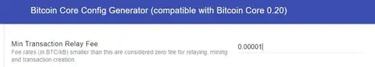 minRelayTxFee-conf