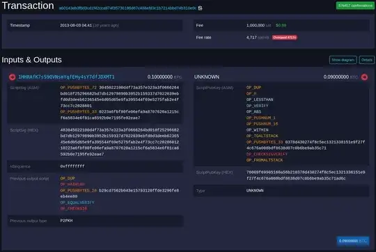 Mempool.space shows the entire output sc appears to doript just fine