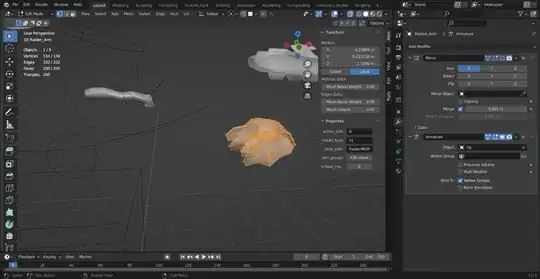 In this one, it's doesn't show it