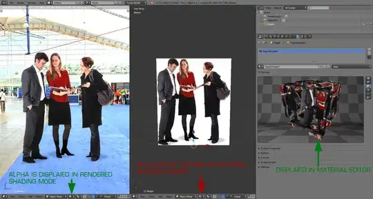 No alpha transparency in viewport