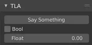 The new TLA side panel open in the N Panel