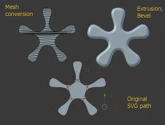Example of mesh conversion