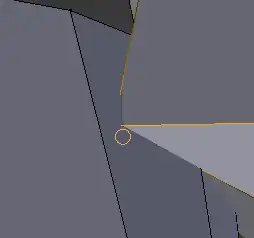 Vertex not snapping to face