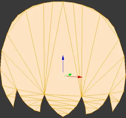 I filled the shape by pressing ALT+F