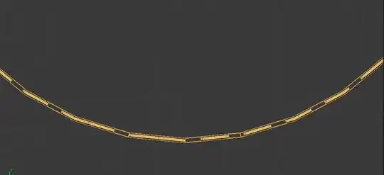 Circle line with unsimilar length lines