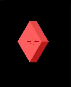 What I want the object to look like (I changed the colours in Photoshop, not Blender)