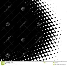 A spiral of circles that get smaller and further apart, starting as a single shape