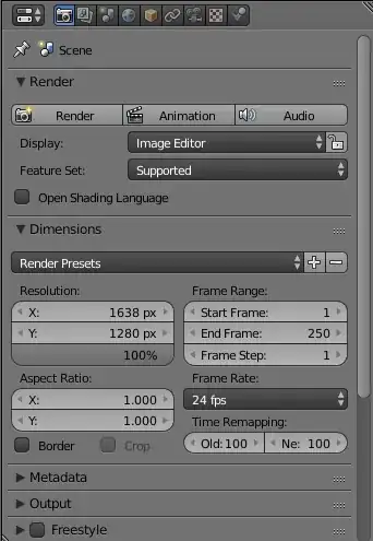 Render configuration