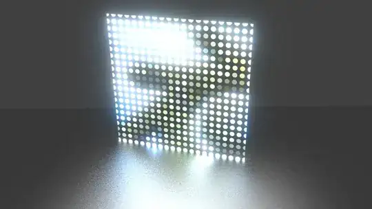 Plane with the (old) gandalf3 logo in glowing polka dots