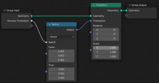 Translation Geometry Nodes
