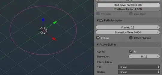 curve and curve settings