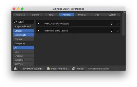 Add-on Preferences - enabling Extra Objects
