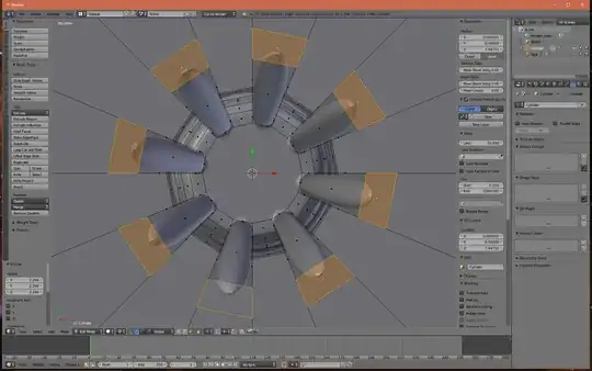 Unwanted distortion of pole thickness